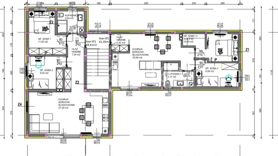 Apartment, 72 m2, For Sale, Zagreb - Gornja Dubrava