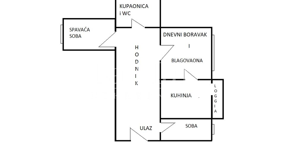 Appartamento, 61 m2, Vendita, Zagreb - Gajnice